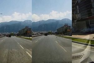 Bursa'da motora saklanan kedi kilometrelerce dolat