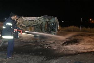 Kahramanmara'ta minibs ile otomobil arpt: 5 yaral