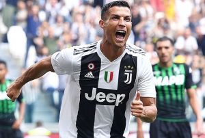 Cristiano Ronaldo, talya'da siftah yapt