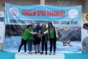  Anadolu'nun tek rafting takm Trkiye 3'ncs oldu