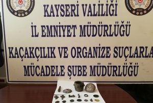 Tarihi eser kaaklar kskvrak yakaland