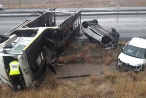 Yeilhisar'da kaza: 2 yaral