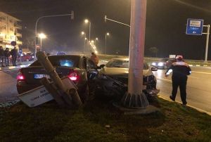 Trafik kazas: 4 yaral