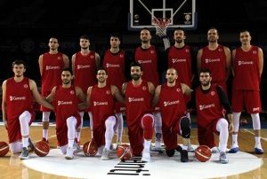A Milli Erkek Basketbol takm basnla bulutu