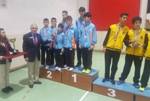 Kocasinan masa tenisi takmlar baarya doymuyor