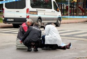 Kayseri'de sokak ortasnda kadn cinayeti