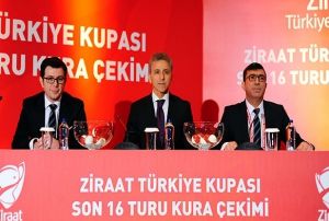 Ziraat Trkiye Kupas Son 16 Turu kura ekimi yapld