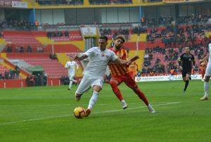 Kayserispor ilk yary 19 puanla tamamlad
