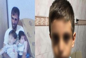 Babas tarafndan dvlerek komalk olan Mertcan hayata tutunamad