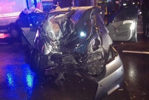 Trafik kazas: 4 yaral