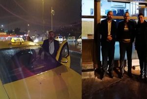 Taksiciden insanlk lmedi dedirten davran