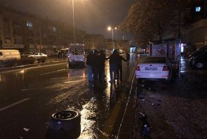 Trafik kazas: 2 yaral