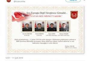 Helikopter kazasnda ehit olan askerlerin isimleri belli oldu