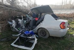 Trafik kazas: 2 yaral
