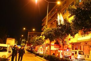 Sigara sadece ieni deil tm apartman ldryordu