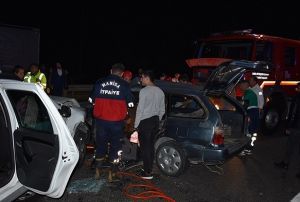 Feci kaza: 1 l, 5 yaral