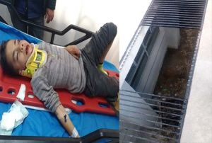 Okulda mazgalla birlikte bolua den ocuk yaraland