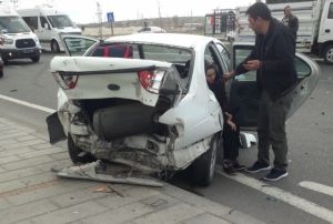 ki aracn kart trafik kazasnda 5 kii yaraland