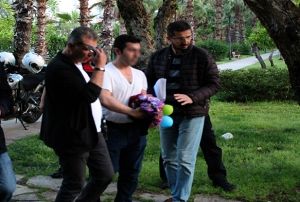 Eve ge gelen kzna kadn klnda takip