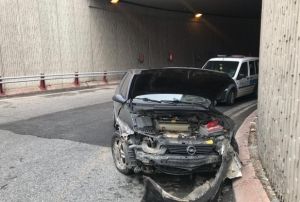 Kayseri'de trafik kazas: 1 yaral