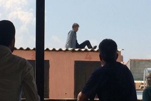 Ayrlmak istemedi, atda intihara kalkt