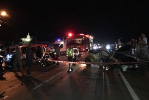 Trafik kazas: 2si ocuk 10 yaral
