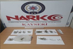 Kayseri'de uyuturucu operasyonu: 5 gzalt