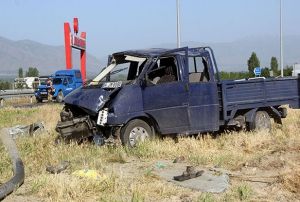 Trafik kazas: 6 yaral