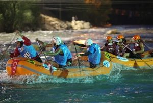 Rafting Dnya ampiyonas'nda gece yarlar yapld