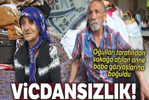  Oullar tarafndan sokaa atlan anne babann gzyalar