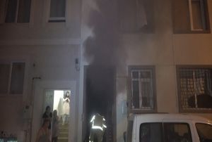  Apartmanda doal gaz patlamas