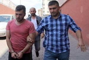 Annesini iinde grd iin otomobili arampole yuvarlad
