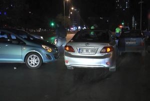 Kayseri'de zincirleme kaza