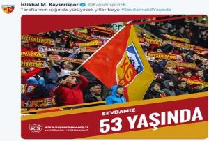 Kayserispor 53 yanda