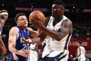 NBA Draft'nn 1 numaras Zion Williamson sakatland
