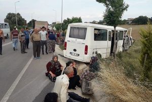 Tarm iilerinin can pazar: 17 yaral