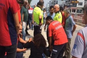 ntihar iin kprye kan 15 yandaki kz son anda kurtarld
