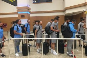 Trabzonspor kafilesi Trabzon'a dnd