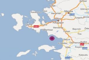 zmirde korkutan deprem