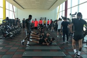 Kayserispor yeni tesiste ilk kez alt