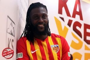 Kayserisporun Kozu Adebayor