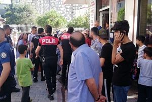 Komular birbirine girdi, gen kz bakland
