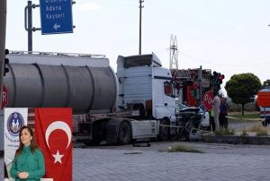 Emniyet Mdr ve ailesi kaza geirdi