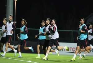A Milli Takm, Riva'daki ilk almasn yapt