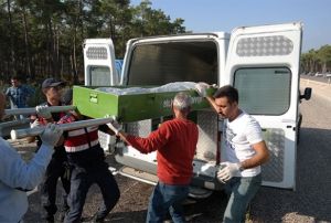 Rus mhendisleri tayan minibs kaza yapt: 2 l, 11 yaral