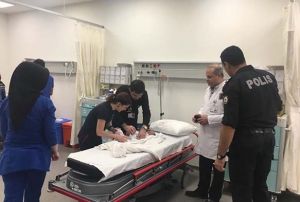  Bebeini pn kenarna terk eden anne yakaland