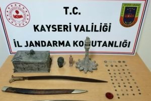 Jandarmadan tarihi eser kl operasyonu
