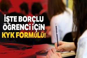 Borlu renci iin KYK forml