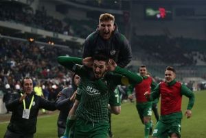 Bursaspor'dan 15 puanlk galibiyet