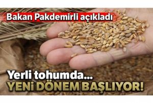 Cumhuriyet tarihinin en kapsaml tohum seferberliini balatyoruz